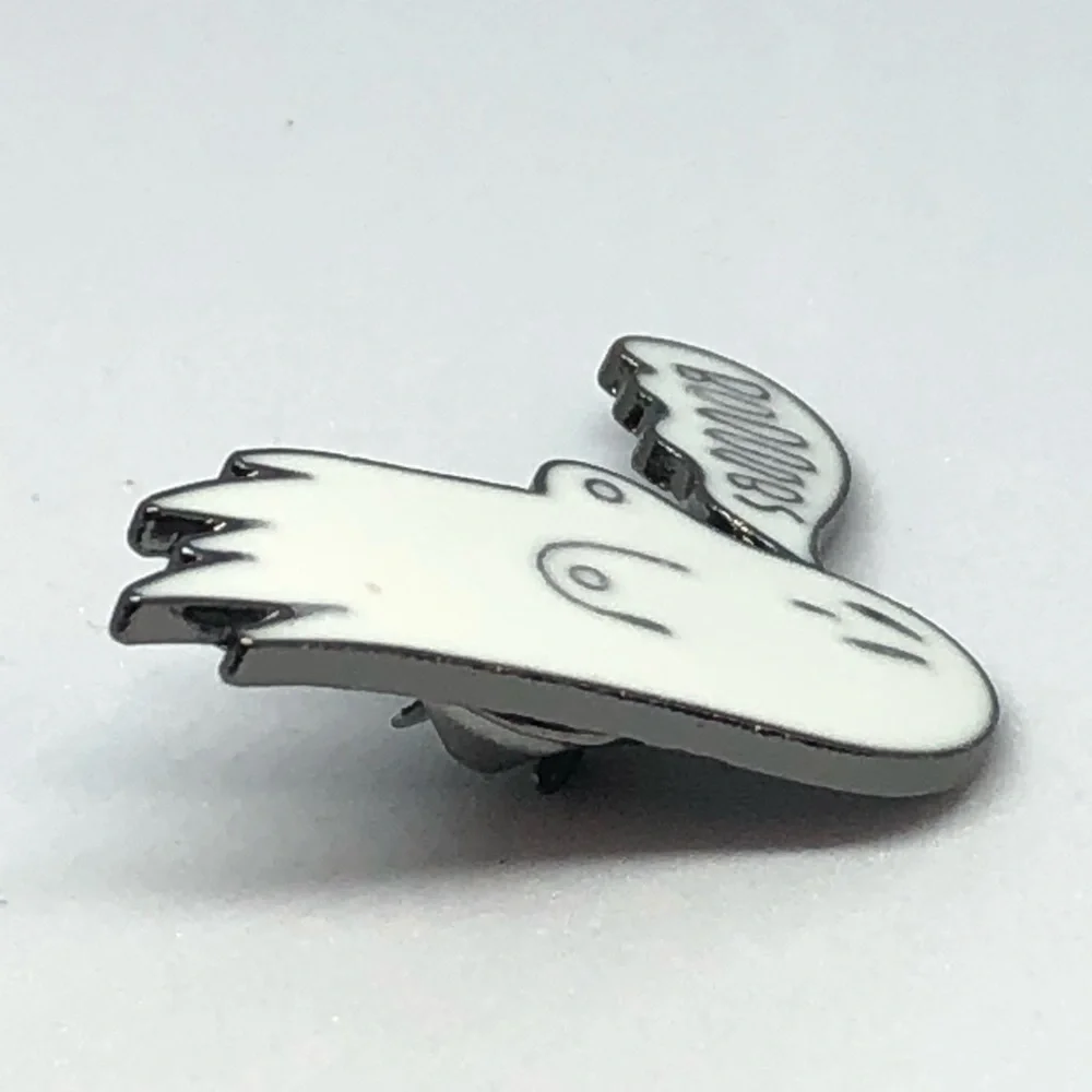 Ghost Boo*ies Enamel Pin Lapel New Funny Novelty
